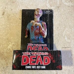 2012 The Walking Dead Vinyl Bust Bank NIB